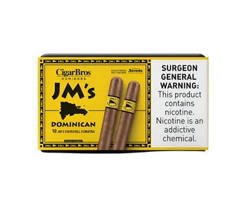 JM's Dominican Churchill Cigar Pack And Humidor