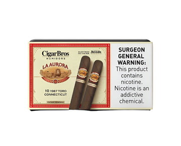 La Aurora Cigar Pack And Humidor