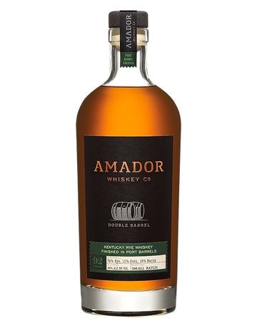 Amador Double Barrel Rye Whiskey