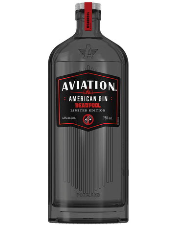 Aviation Gin Deadpool Limited Edition Bottle