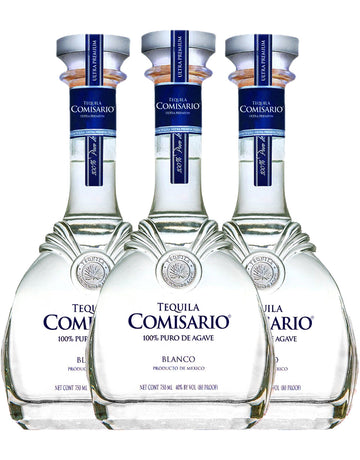 Comisario Tequila Blanco 3-Pack Bundle