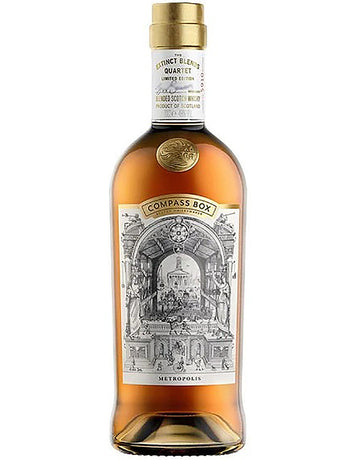 Compass Box Extinct Blends Quartet Metropolis Scotch