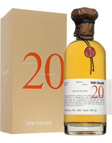 Don Fulano 20th Anniversary Anejo Tequila