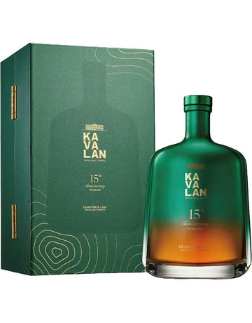 Kavalan 15th Anniversary Ex-Bourbon Cask Single Malt Whisky