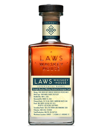 Laws Whiskey House Origins Bourbon