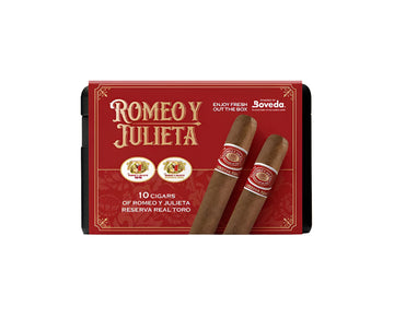 Romeo Y Julieta Cigar Pack With Humidor