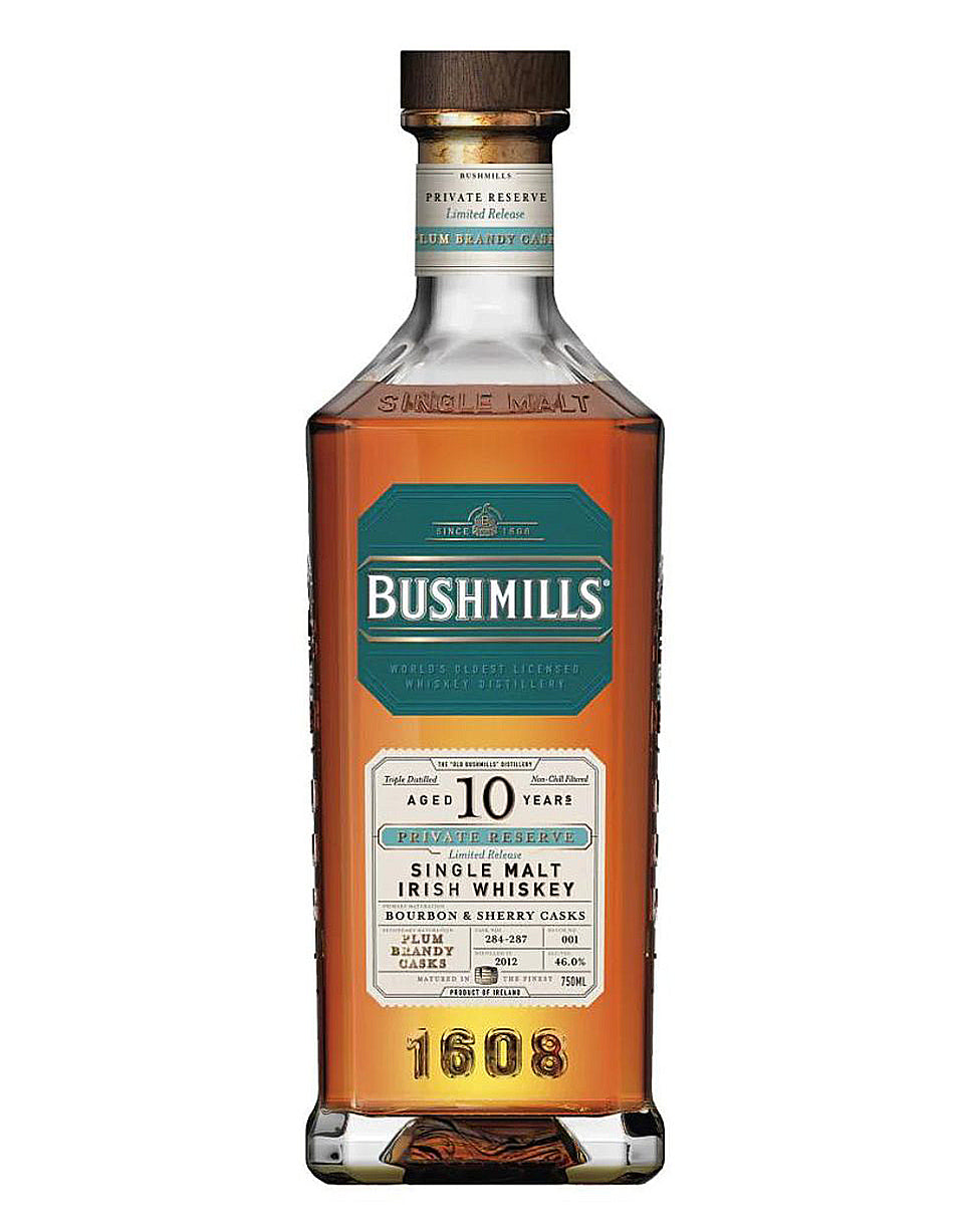 Bushmills Private Reserve 10 Year Old Plum Brandy Cask Whiskey