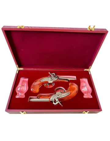 H.Deringer Bourbon Whiskey Pistol Set 2x200ml