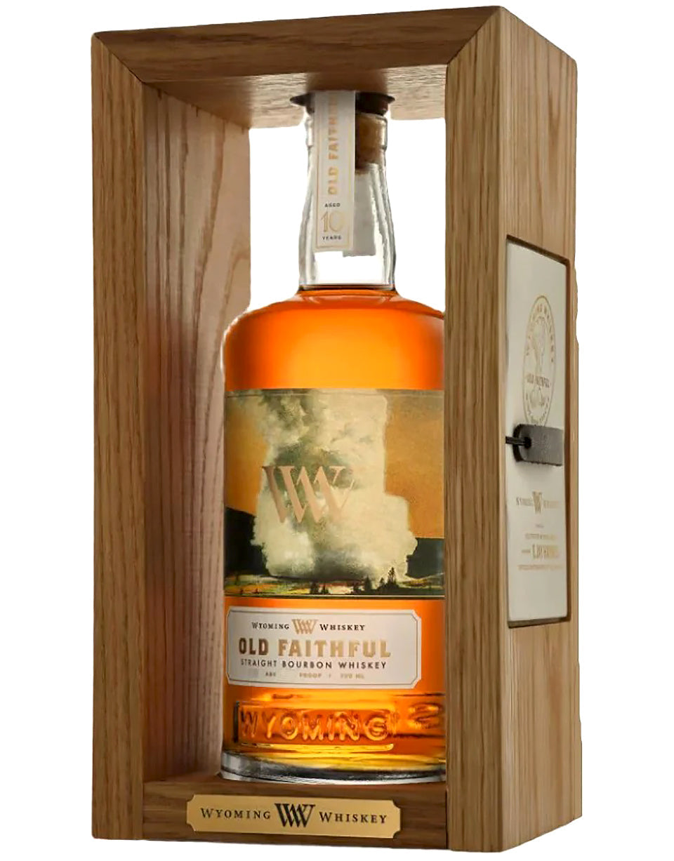 Wyoming Old Faithful 10 Year Old Bourbon Whiskey