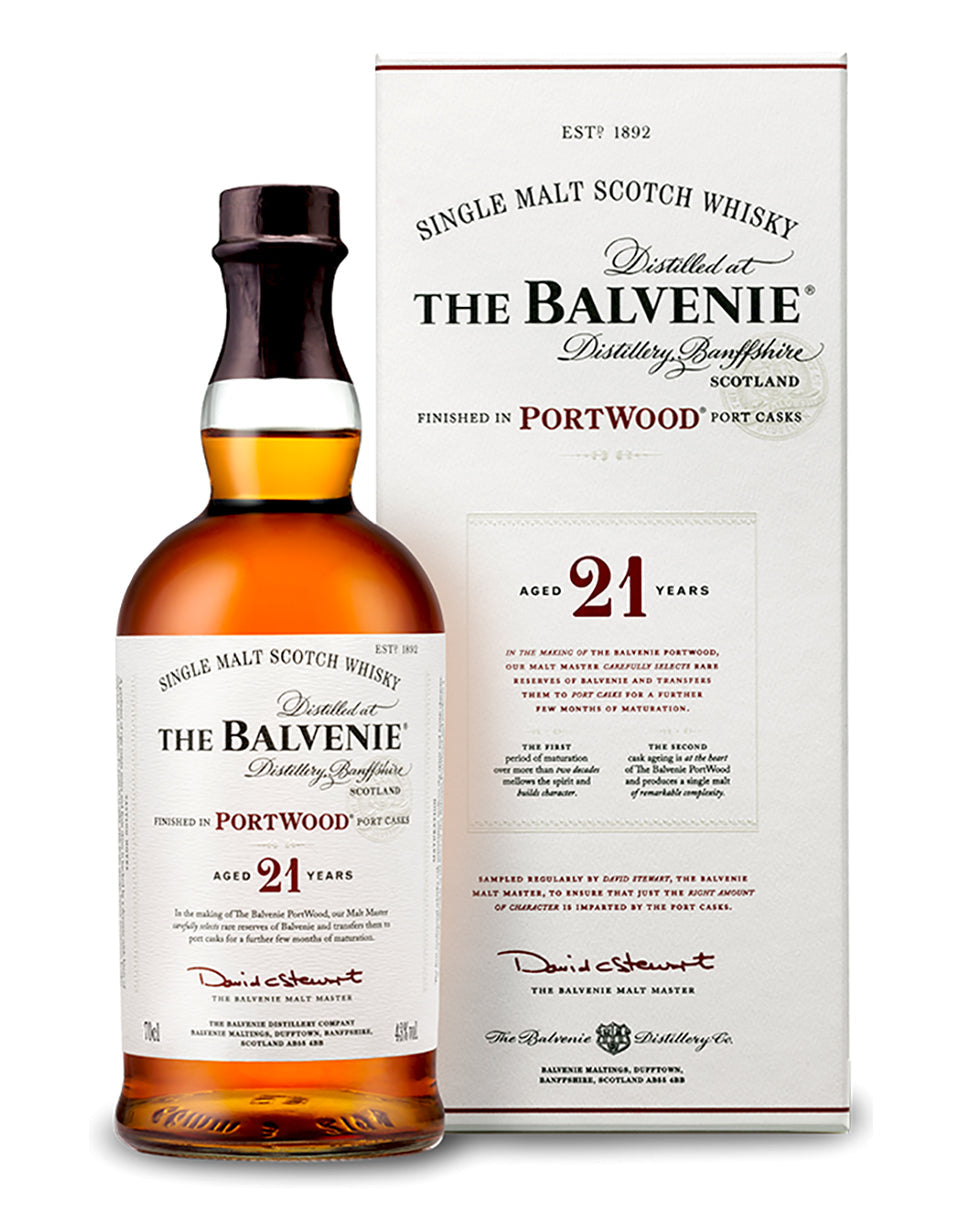 The Balvenie PortWood 21 Year Scotch
