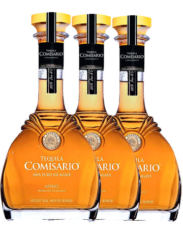 Comisario Tequila Anejo 3-Pack Bundle