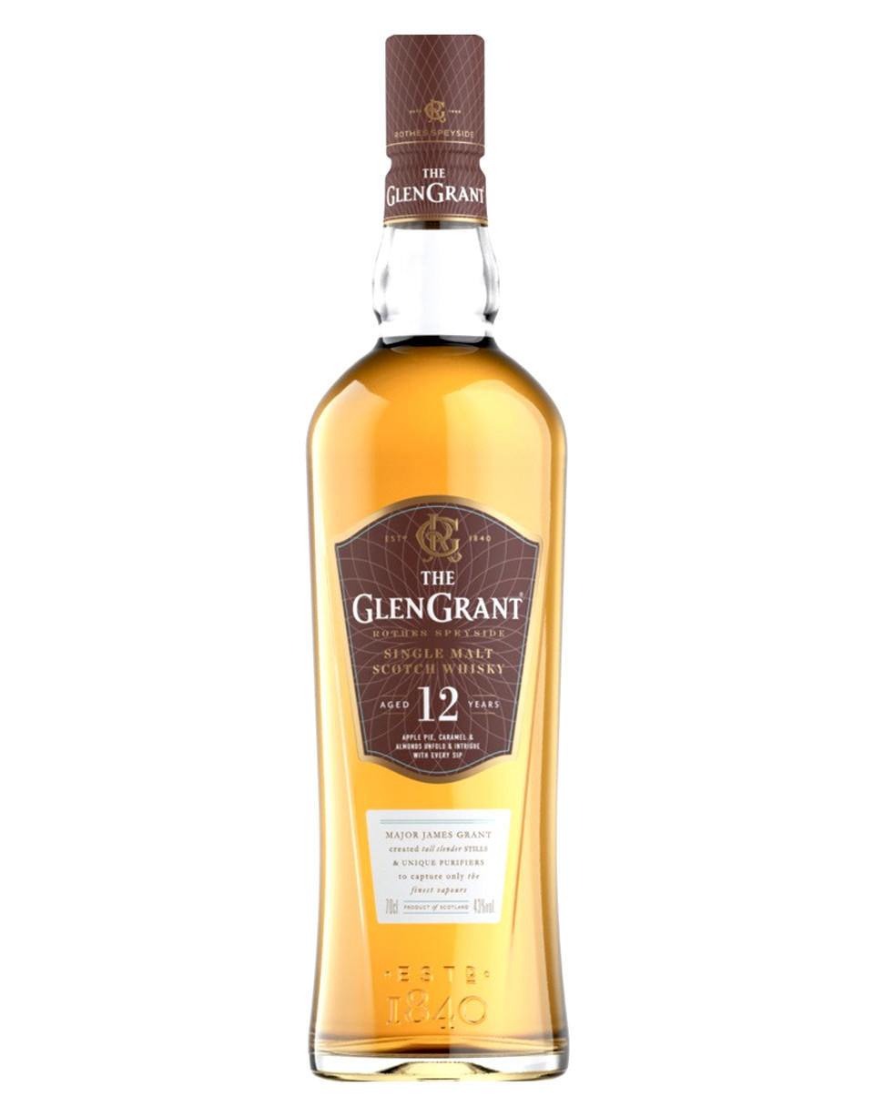 Glen Grant 12 Year Old Single Malt Scotch