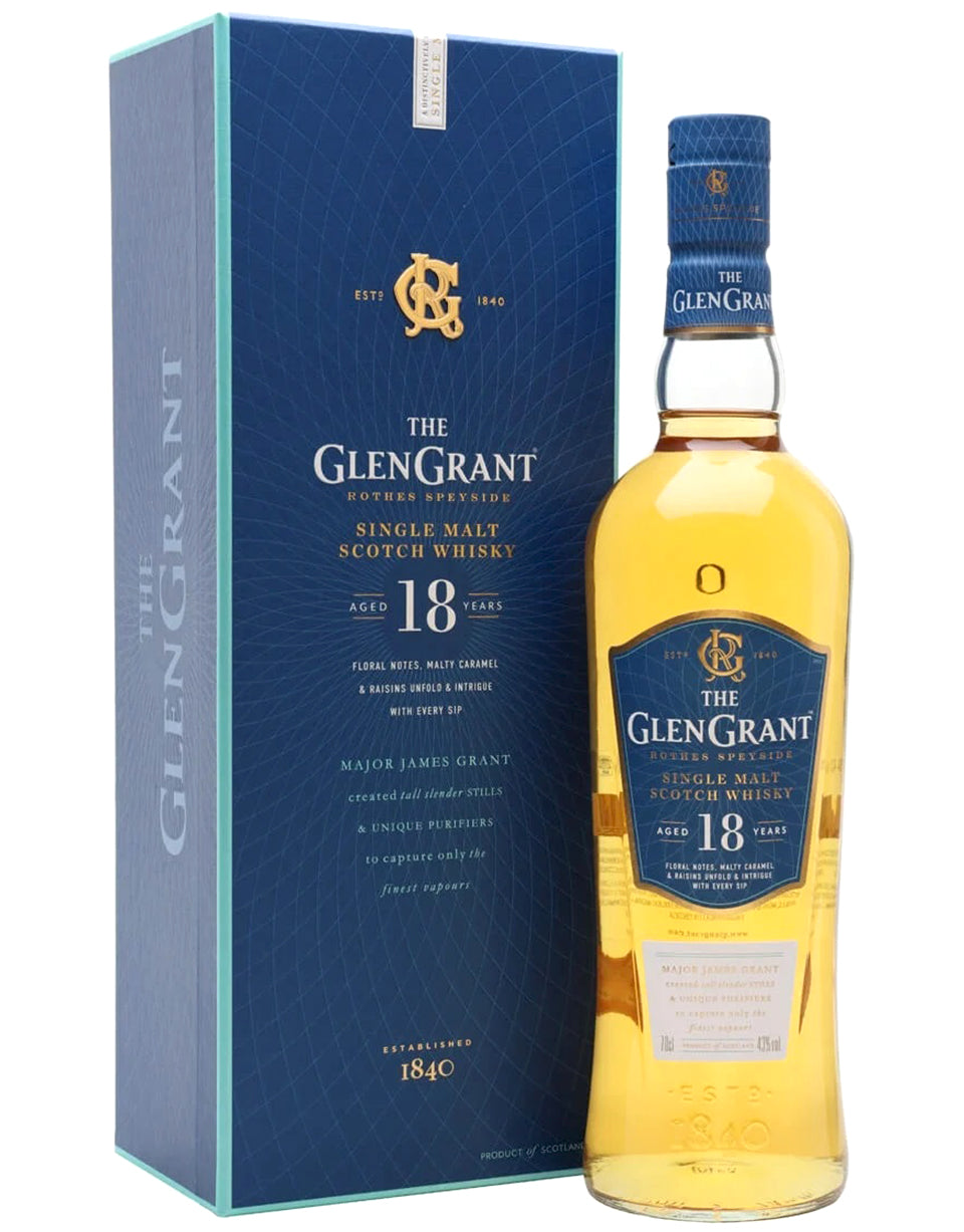 Glen Grant 18 Year Single Malt Scotch