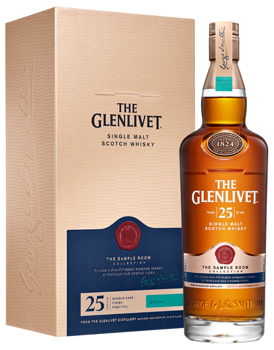 Glenlivet 25 Year Old Scotch