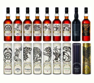Game of Thrones 9 Bottle Scotch Collection Set