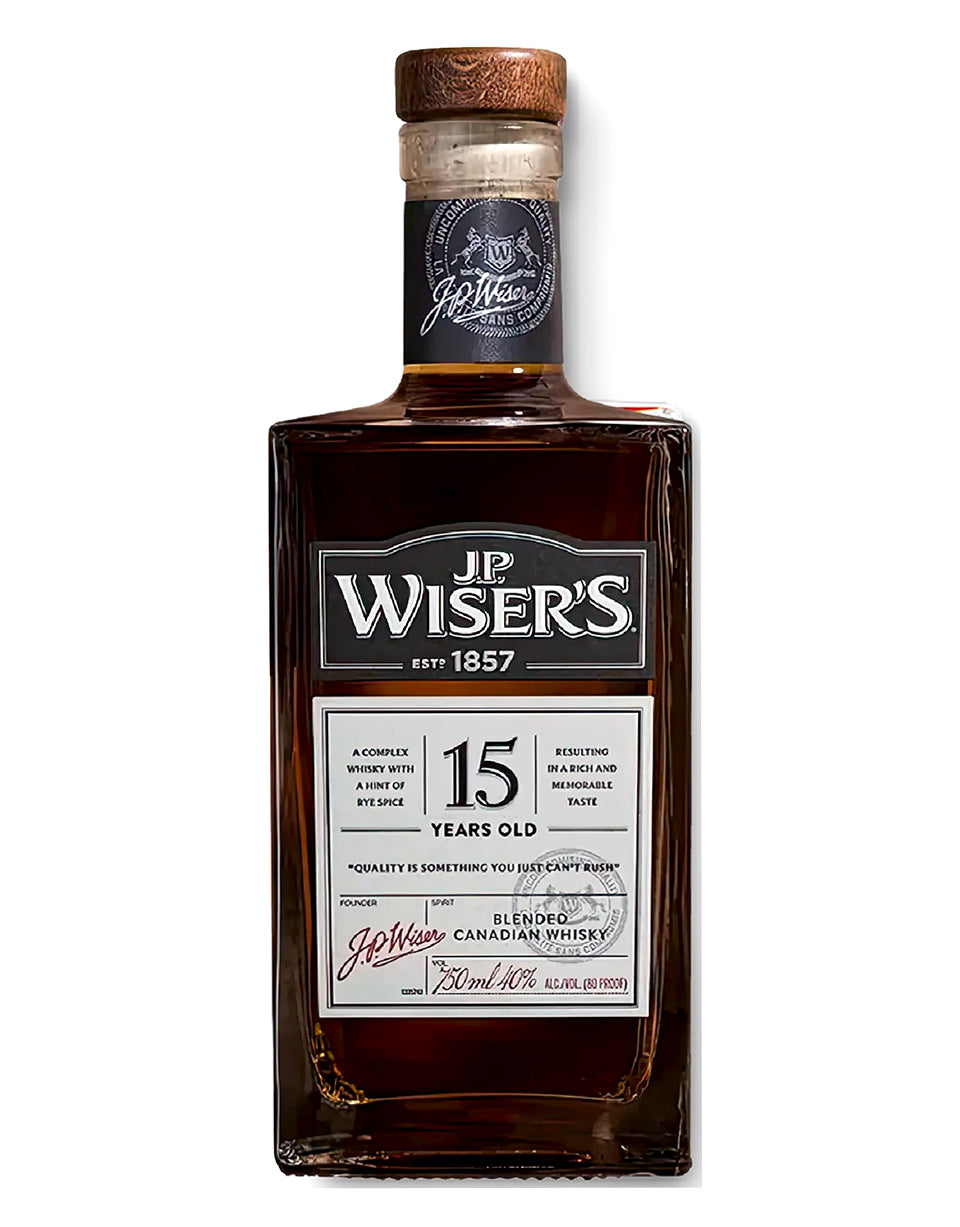 JP Wiser's 15 Year Old Canadian Whisky – Barrel Reserve Online Liquor Store