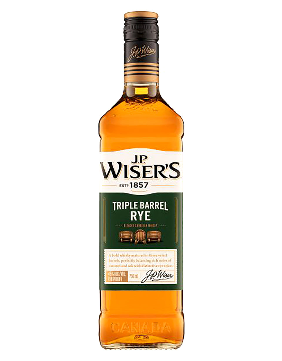 JP Wiser's Triple Barrel Rye Whisky – Barrel Reserve Online Liquor Store