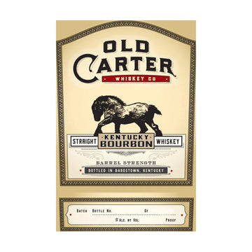 Old Carter Kentucky Bourbon 13 Year