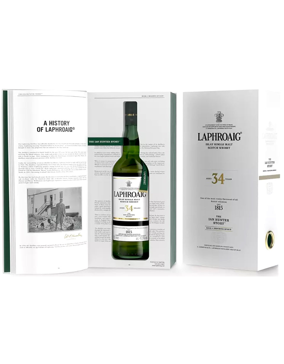 Laphroaig 34 Year Old The Ian Hunter Story Scotch