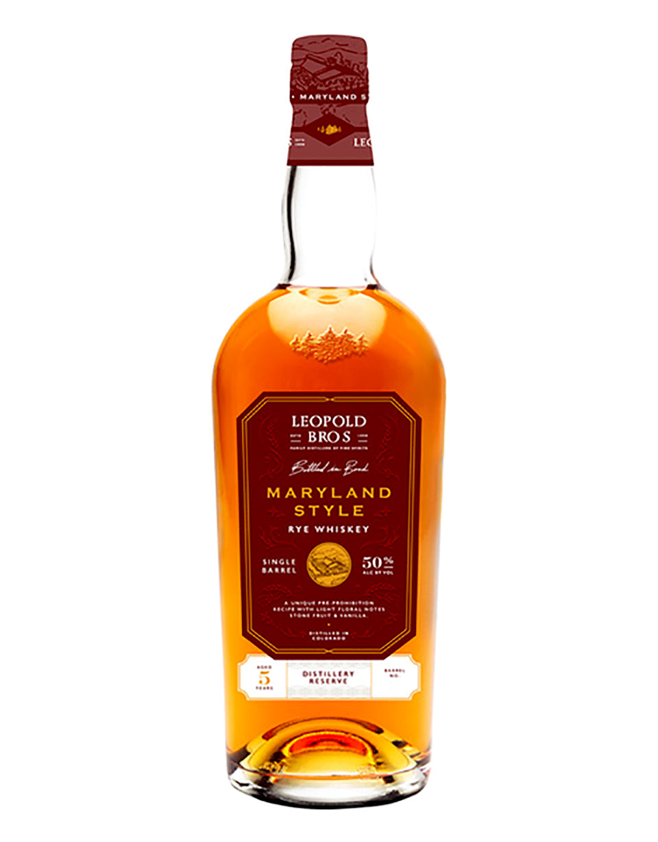 Leopold Bros Maryland-Style Rye Whiskey