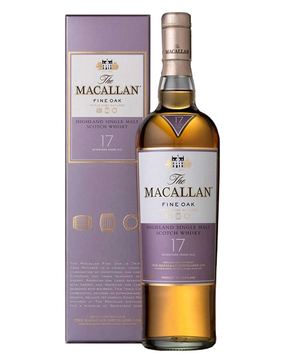 Macallan Fine Oak 17 Years Old Scotch