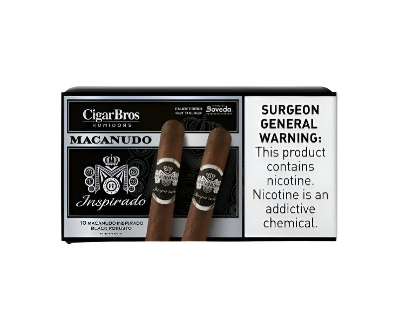 Macanudo Inspirado Cigar Pack With Humidor